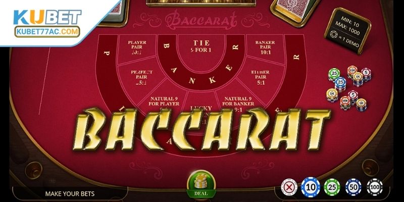 Giới thiệu thông tin cơ bản về game bài Baccarat