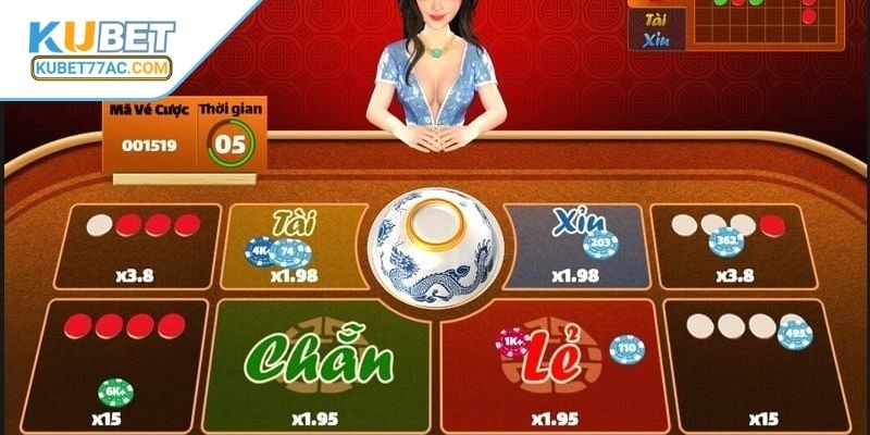 Hệ thống cửa cược trong xóc đĩa tại nhà cái