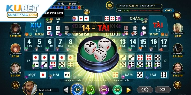 Những cửa cược Sicbo người chơi cần biết