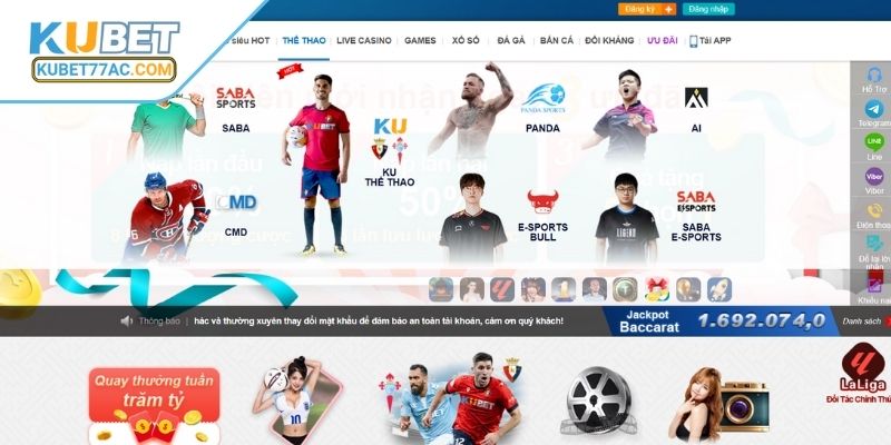 Tìm hiểu về sảnh thể thao Top đầu thị trường