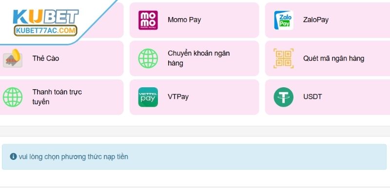 3 bước rút cược online với nhiều phương thức